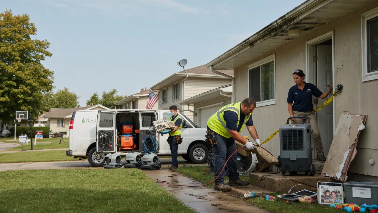 Water Damage Restoration in Belleville, AR near me